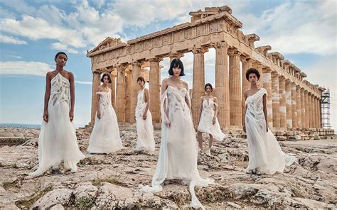 dior's revisit of greece